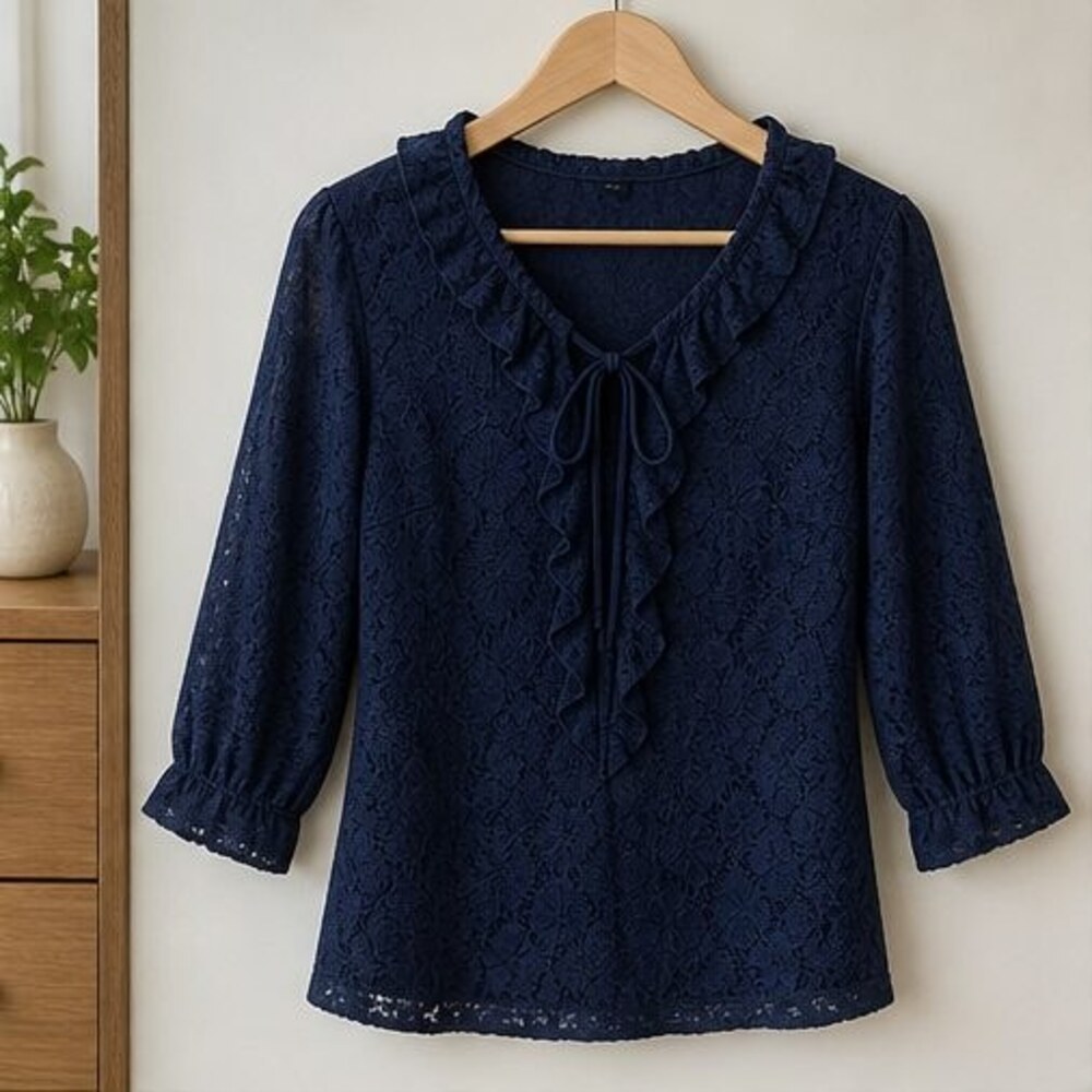 Navy Cami Blouse